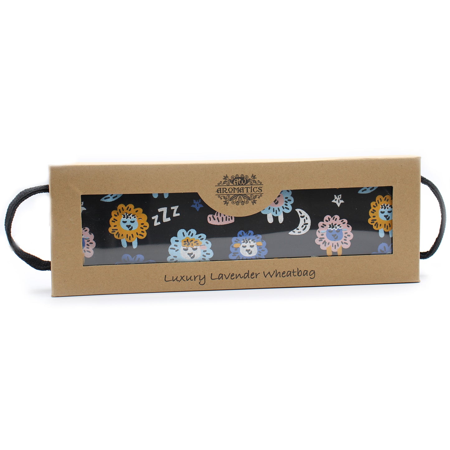 Bolsa de trigo de lavanda de lujo en caja de regalo - Contando Corderitos