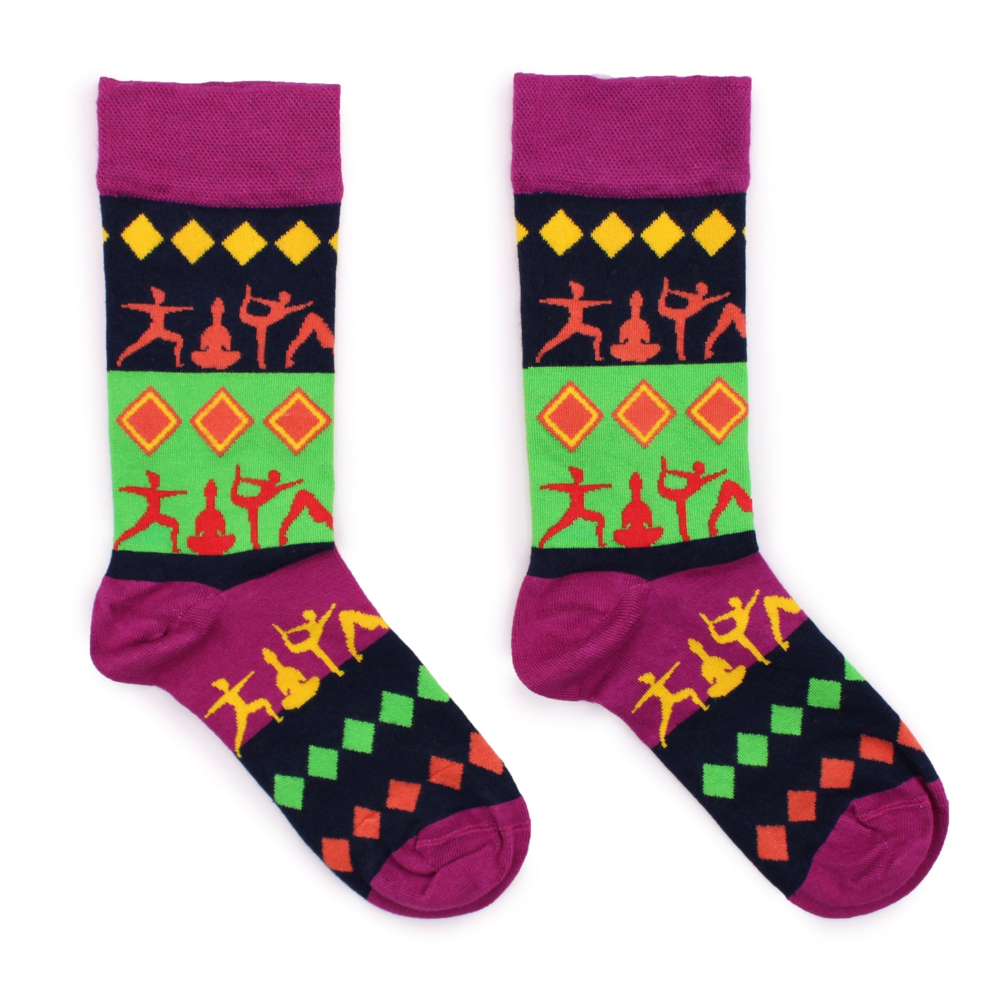 Calcetines de bambú - Posturas de yoga