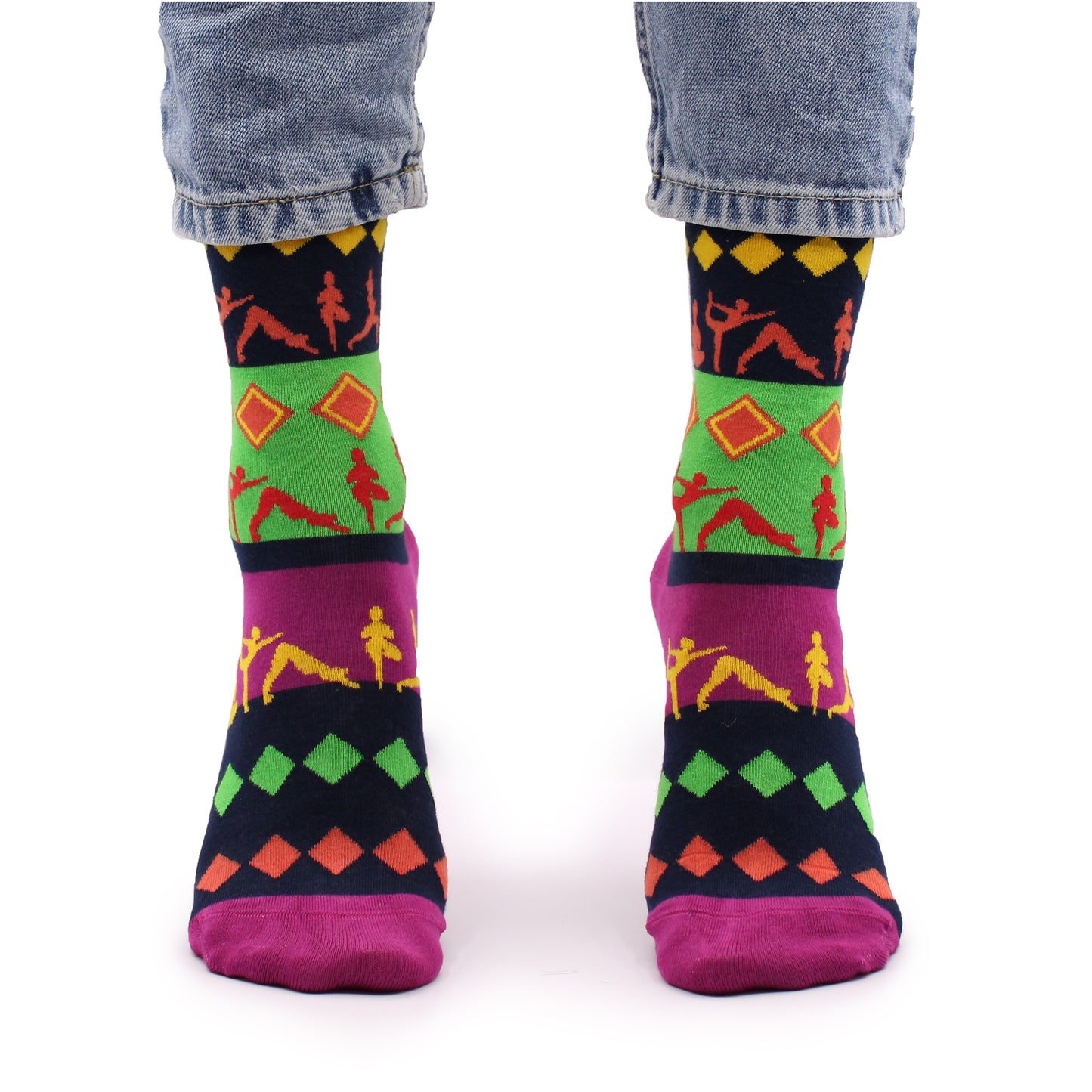 Calcetines de bambú - Posturas de yoga