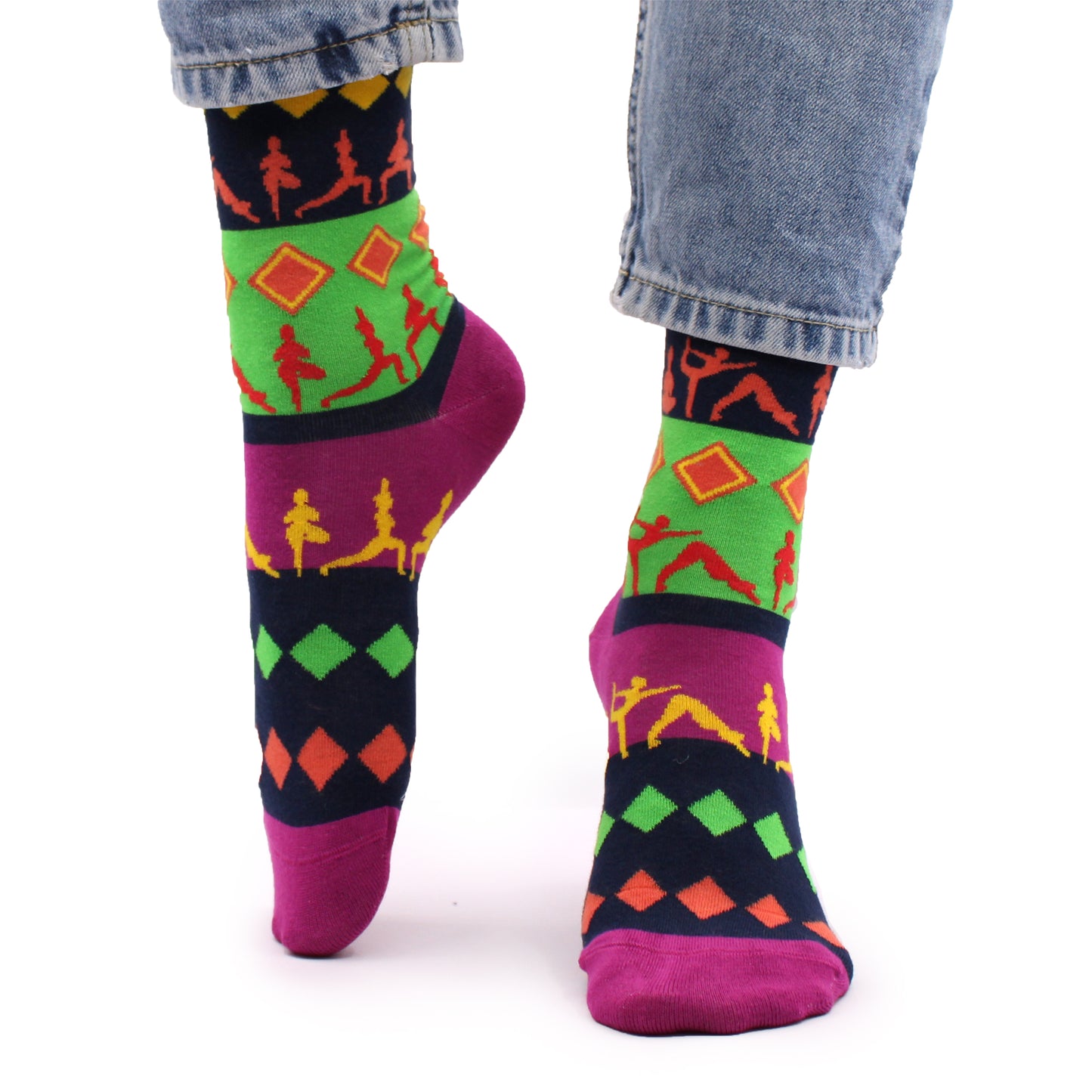 Calcetines de bambú - Posturas de yoga