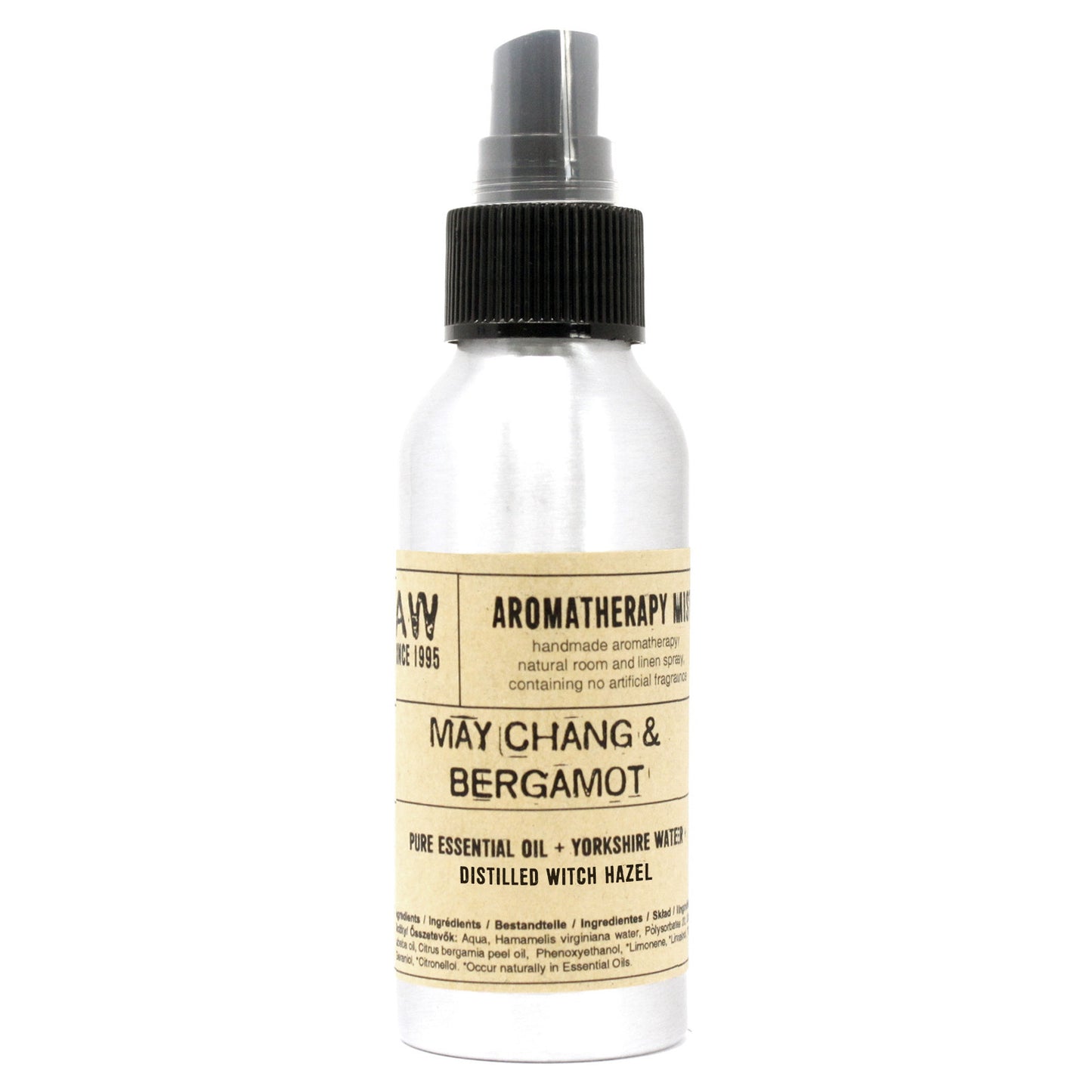 Aceite esencial de niebla. May Chang y Bergamota