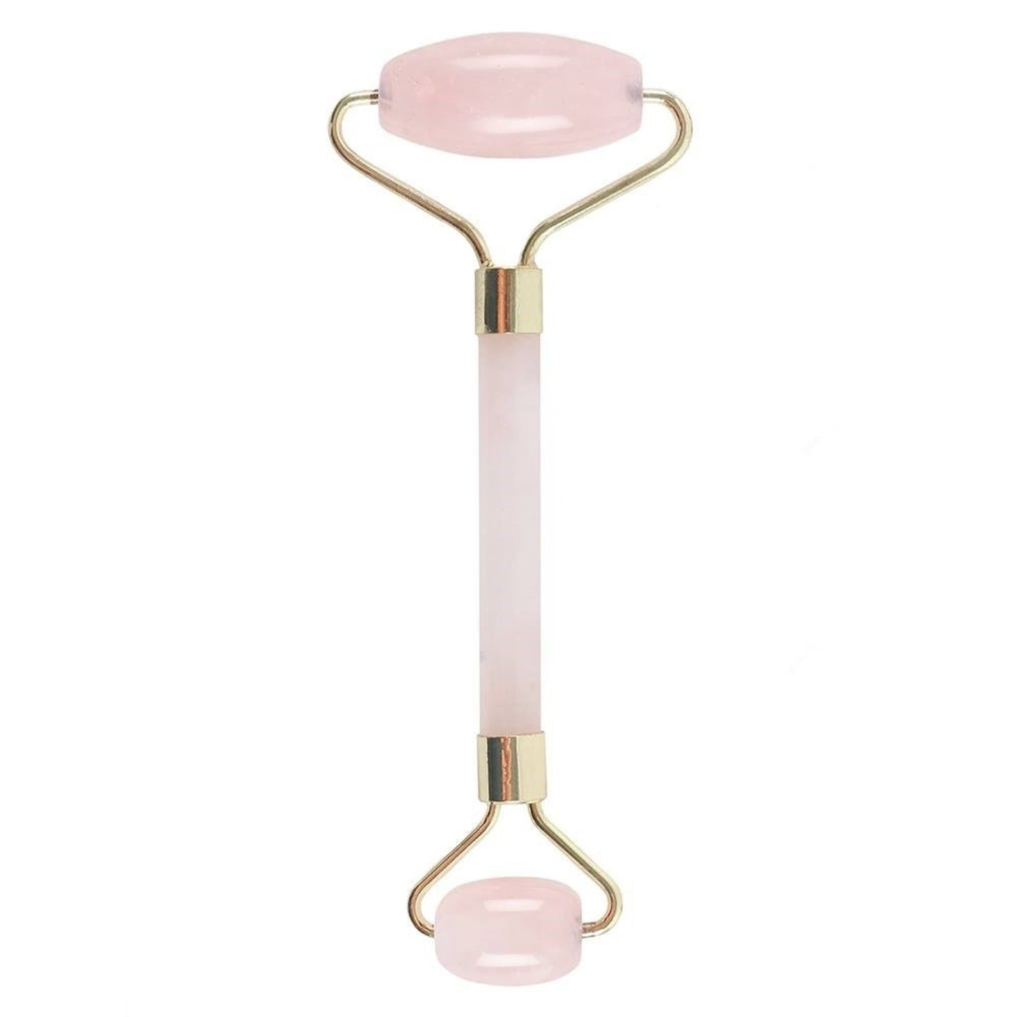 Rodillo Facial doble Piedras Preciosas - Cuarzo rosa