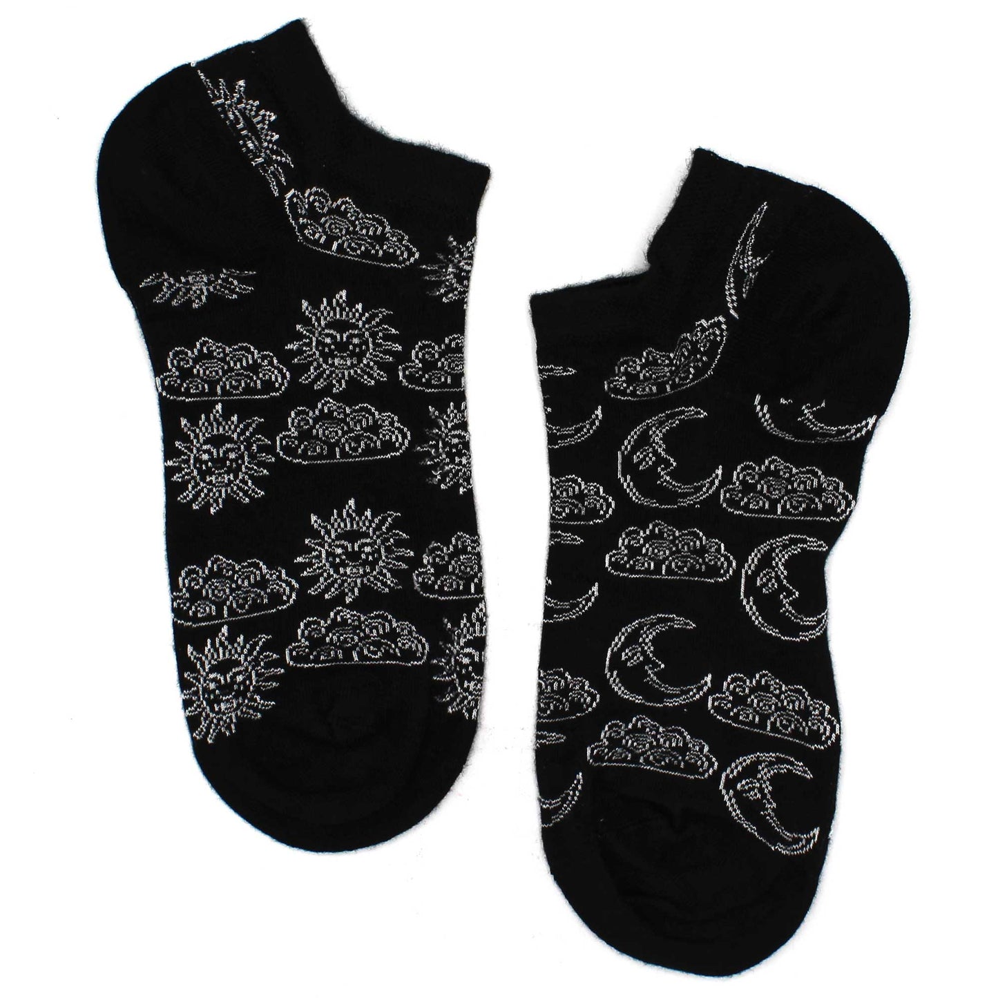 Calcetines bajos de bambú - Día y noche
