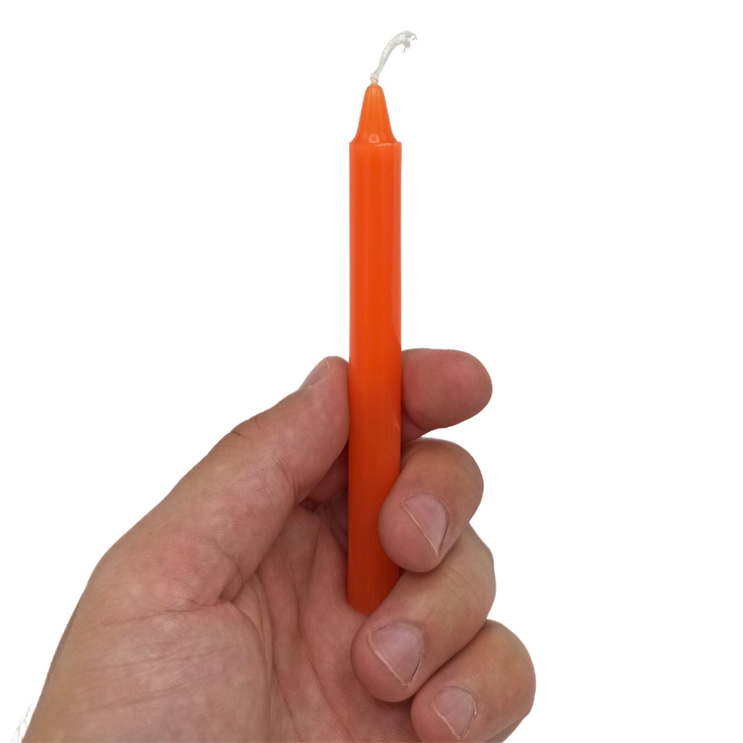 Velas Chakra Sacro (pack de 12) -Naranja-