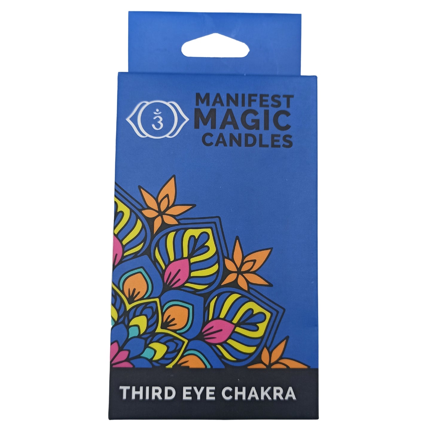 Velas azul índigo (paquete de 12)- Chakra del Tercer Ojo