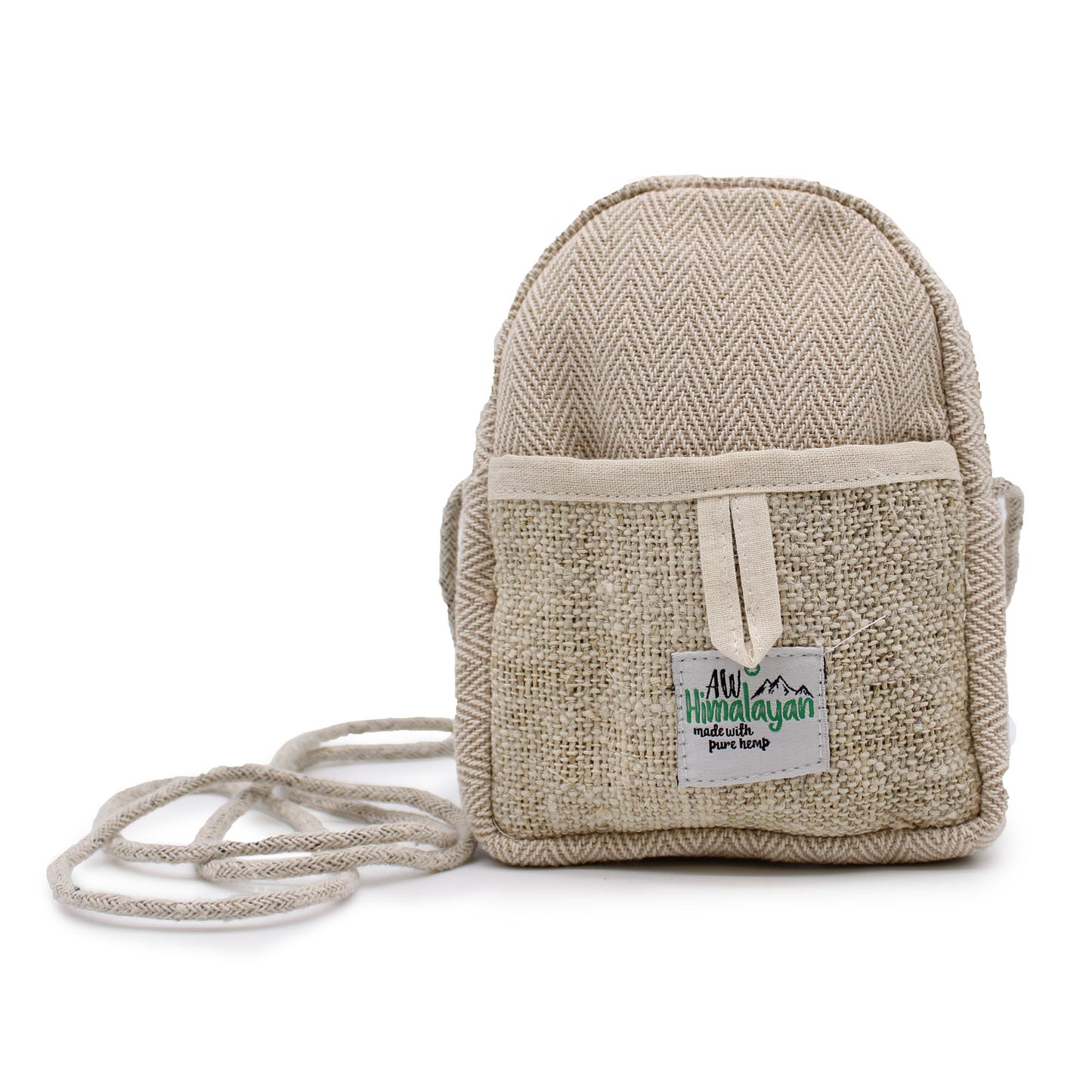 Bolsa para el Móvil de Cáñamo con Cuerda - Color Aleatorio