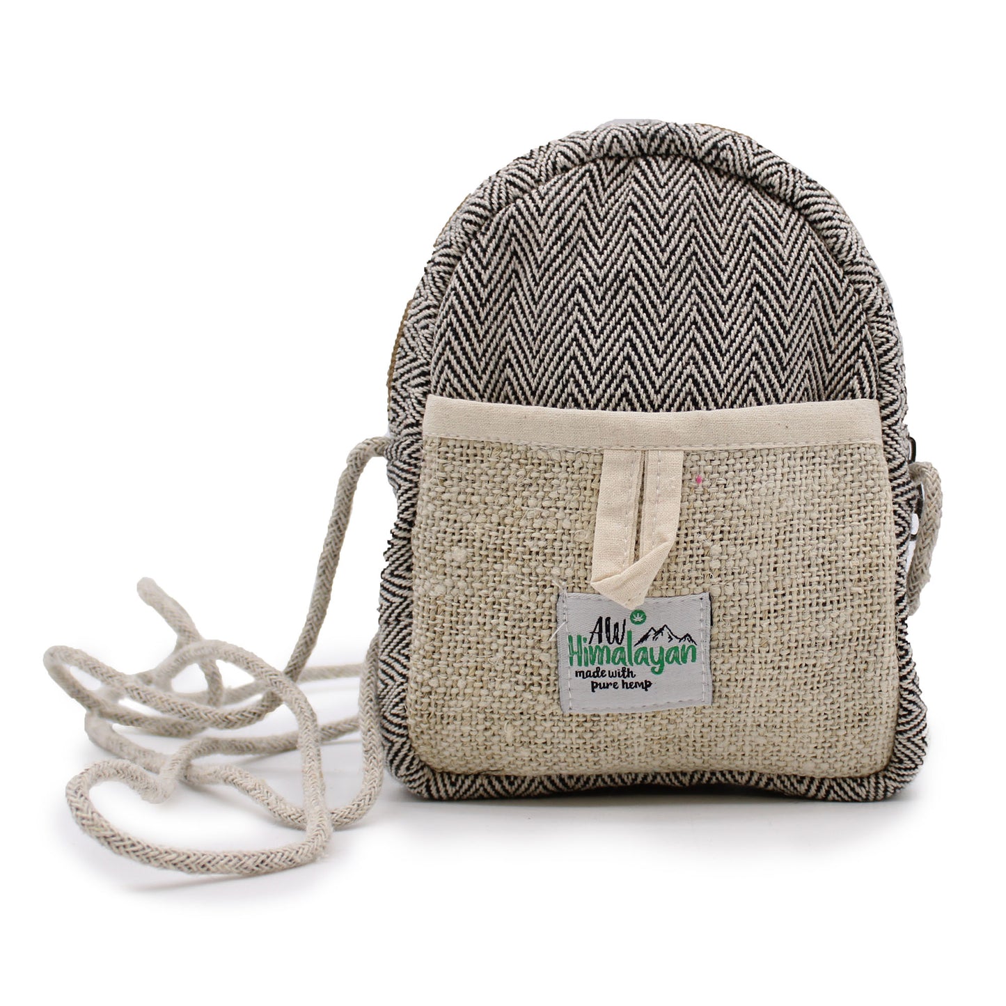 Bolsa para el Móvil de Cáñamo con Cuerda - Color Aleatorio
