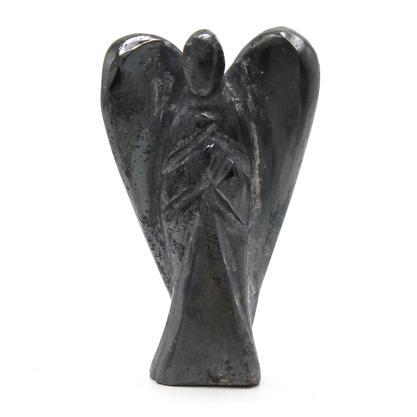 Ángel de HEMATITE tallado a mano