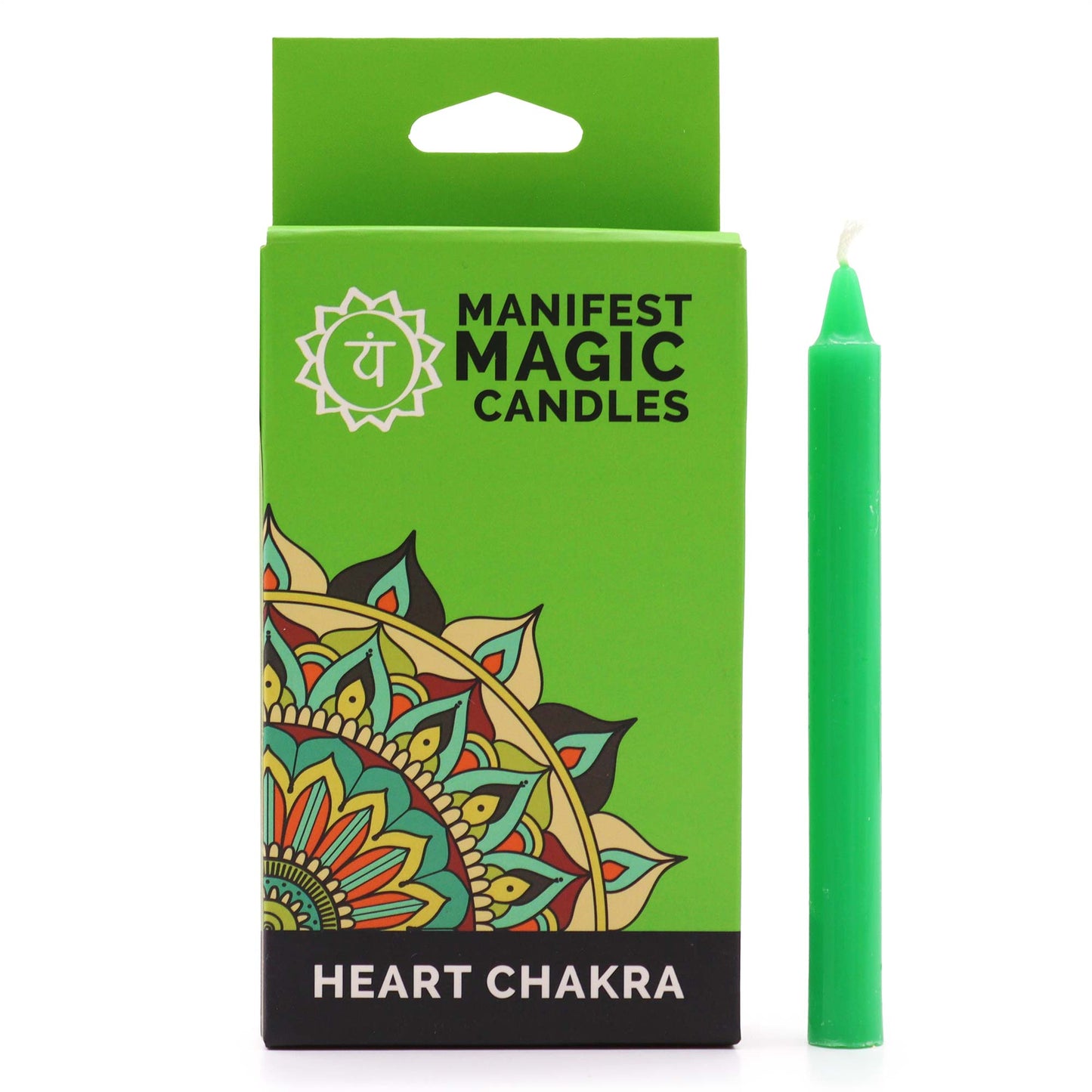 Velas verdes (pack de 12) - Chakra Corazón-