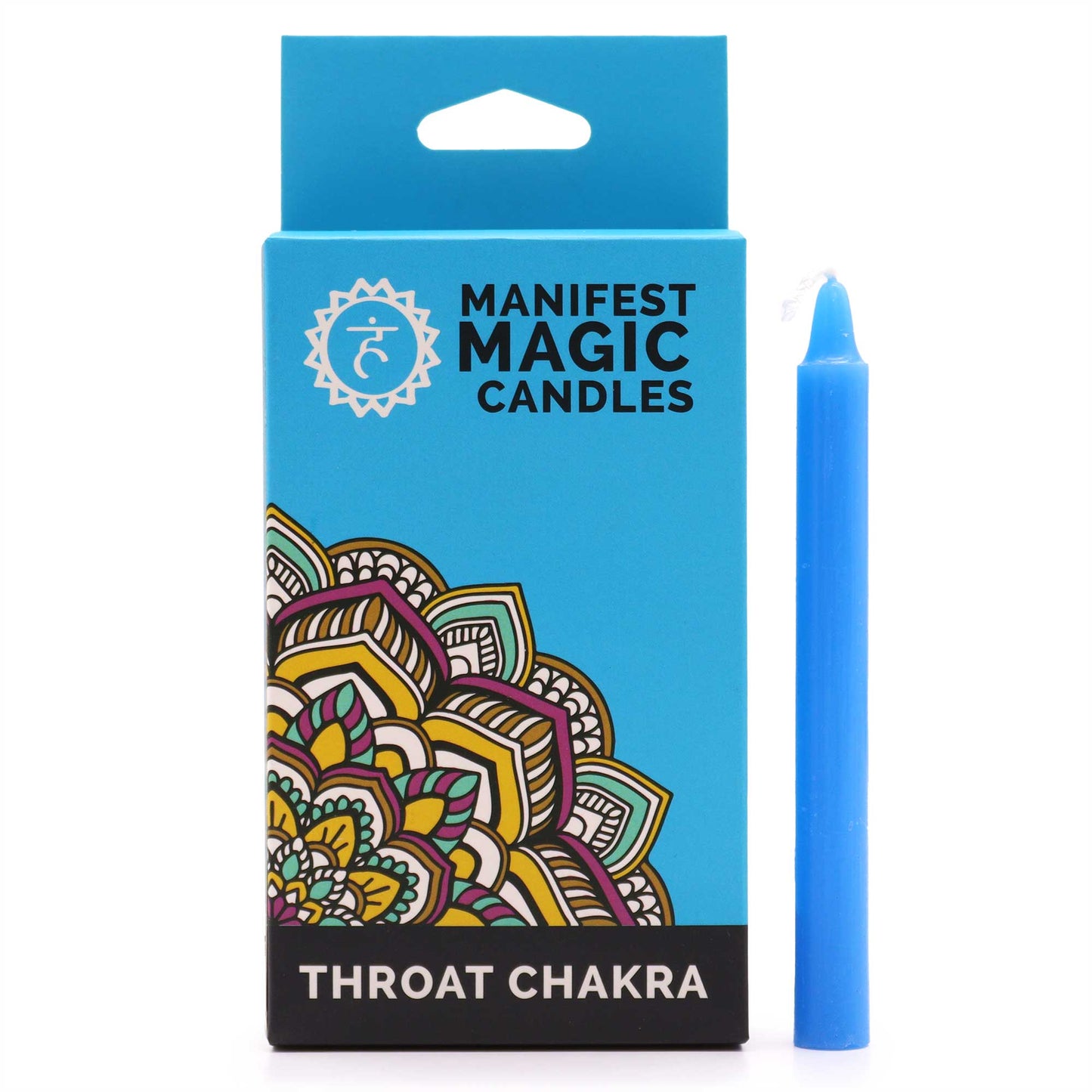 Velas azules (paquete de 12) - Chakra Garganta