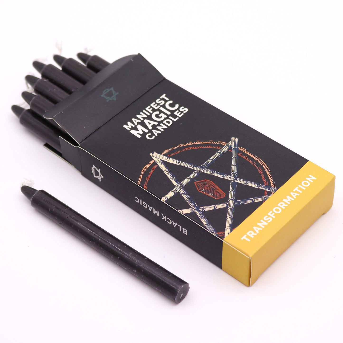 Velas negras (pack de 12)