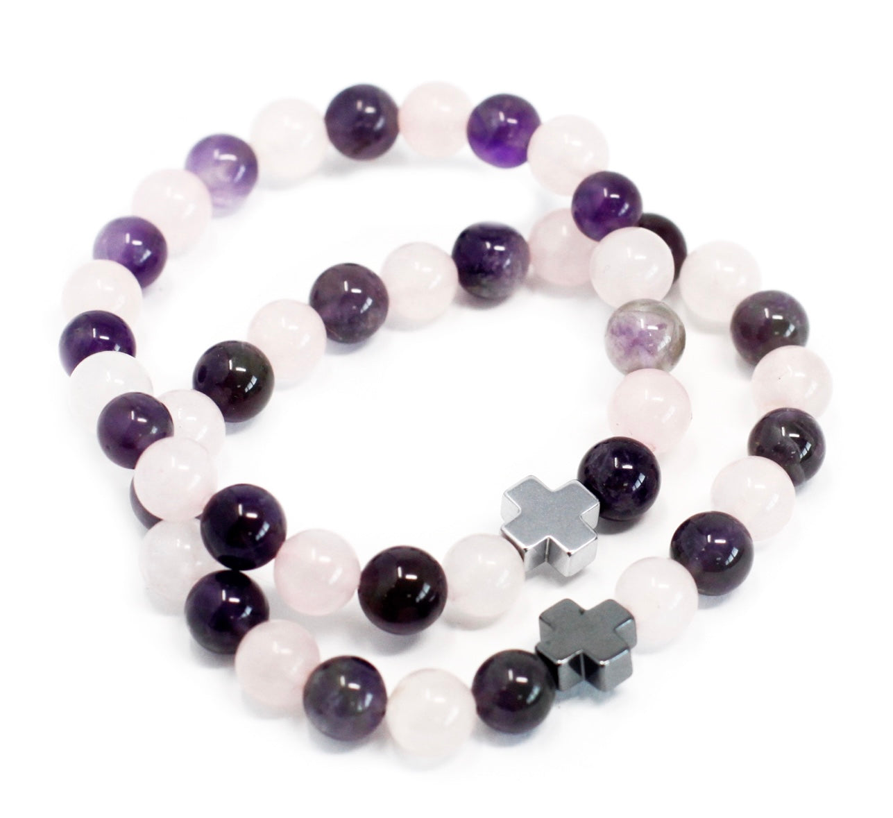 Conjunto de dos pulseras -Amor