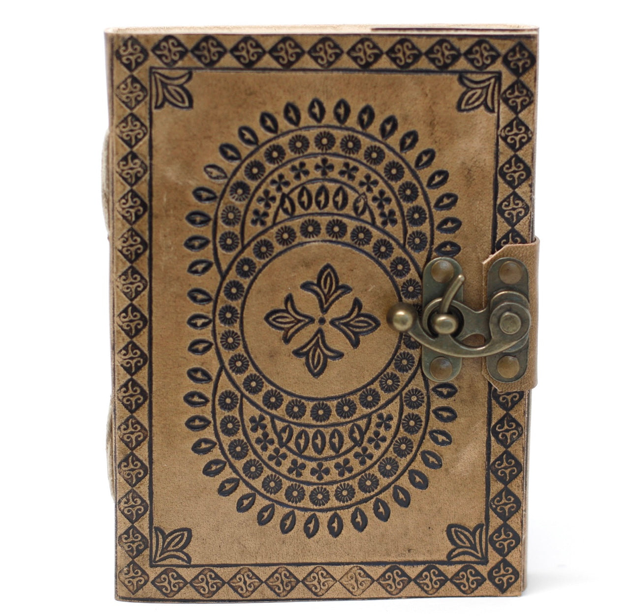 Cuaderno de cuero grabado (18x13)