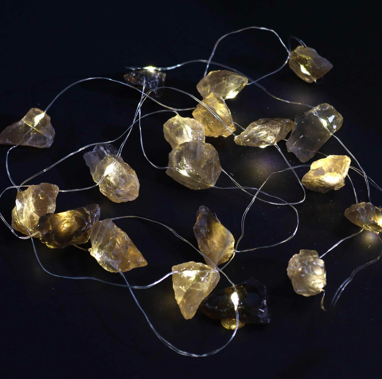 Luces encantadas- Citrino ahumado-
