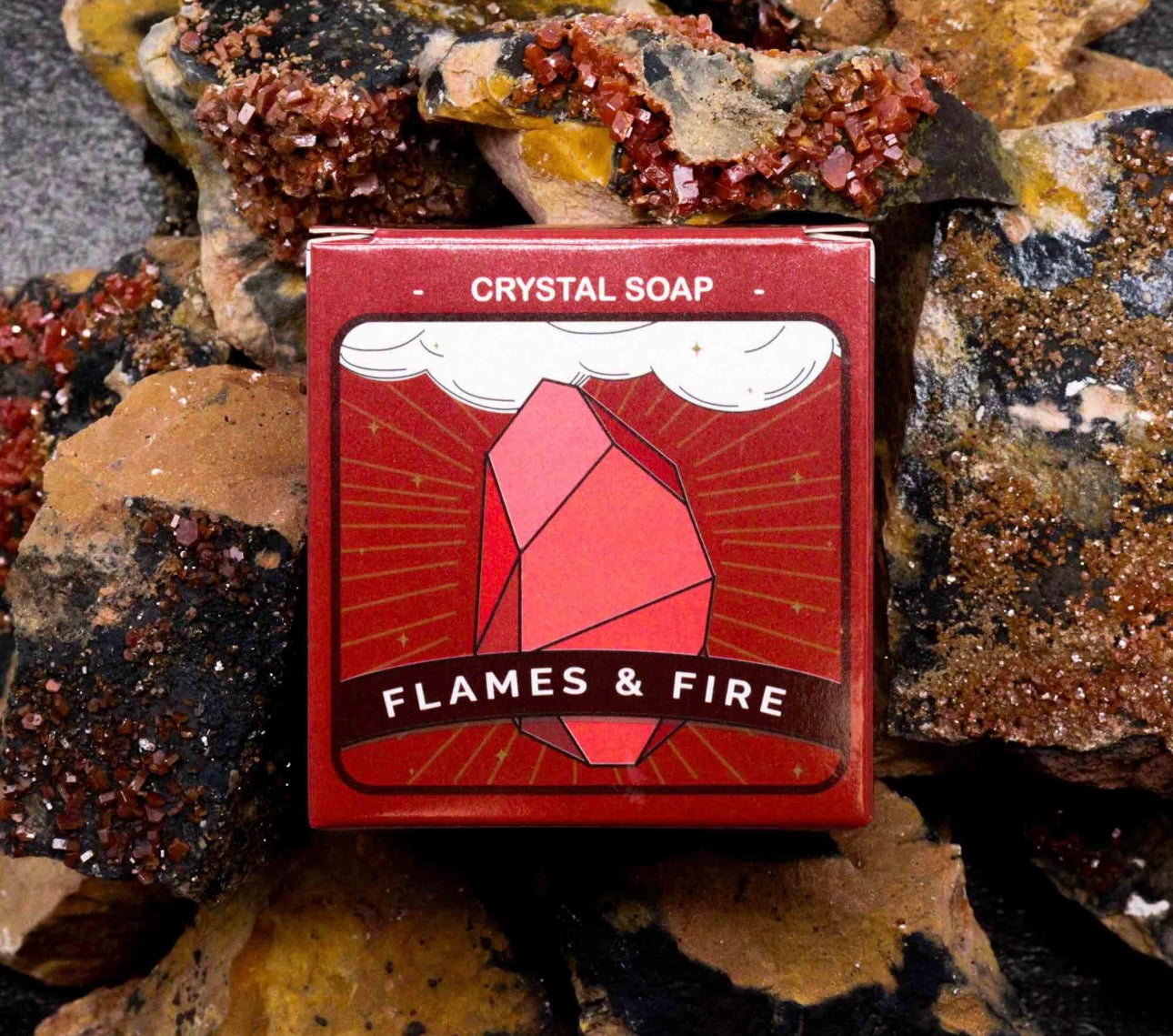 Jabón Elemental Cristal -Fuego-