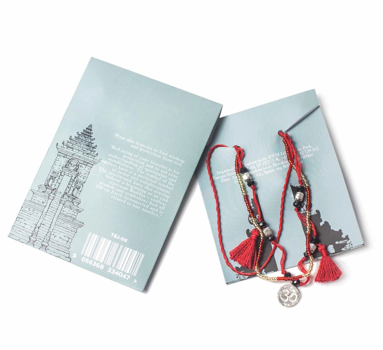 Pulsera de hilo del templo- Sabiduría sin fin