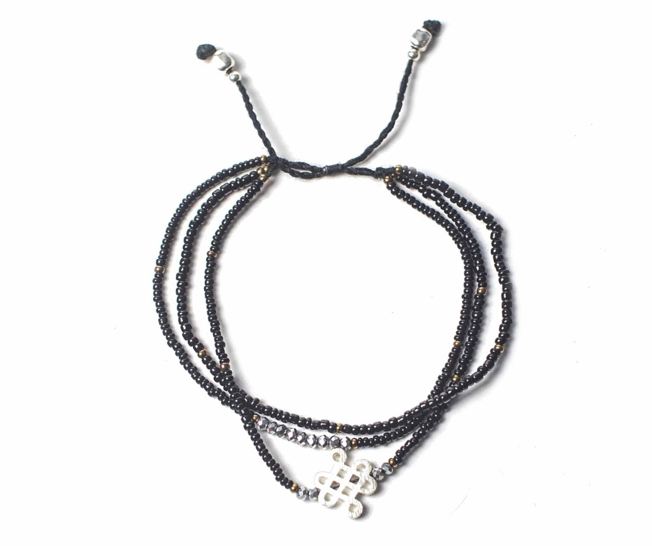 Pulsera del hilo del templo-conexión con la tierra