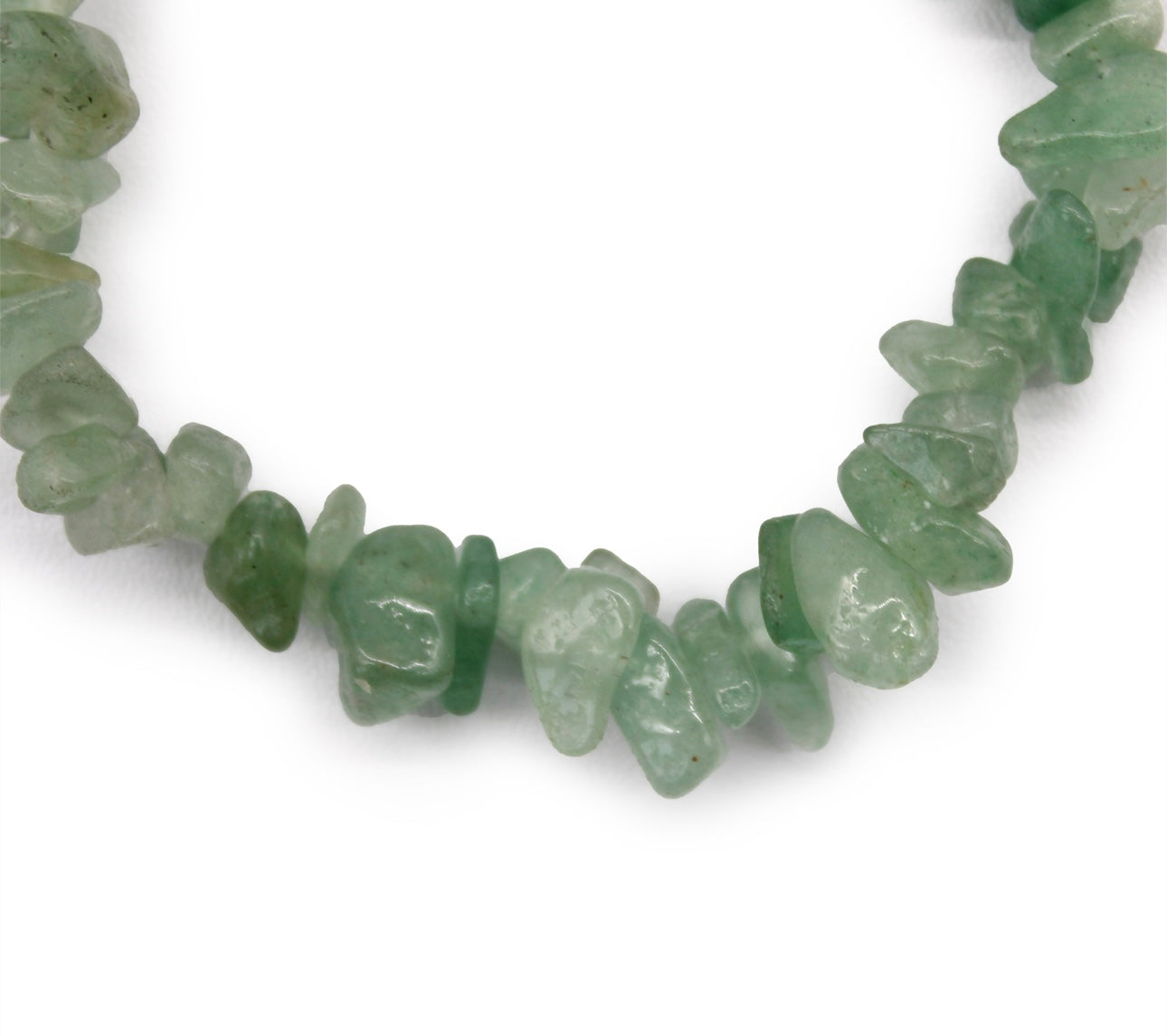 Pulsera Fragmentos de Piedras Preciosas - Aventurina verde