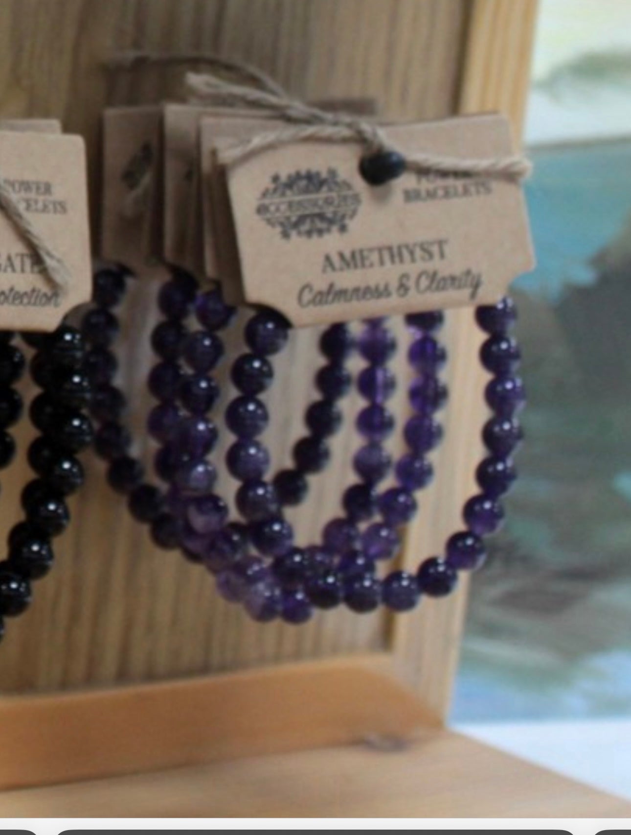 Brazalete de energía-Amatista