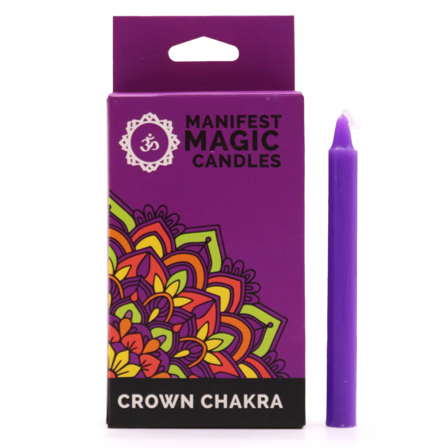 Velas Chakra Corona (paquete de 12) Violeta/Púrpura