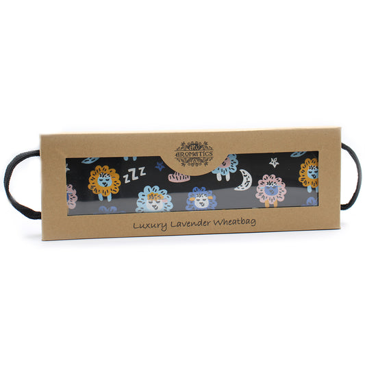 Bolsa de trigo de lavanda de lujo en caja de regalo - Contando Corderitos