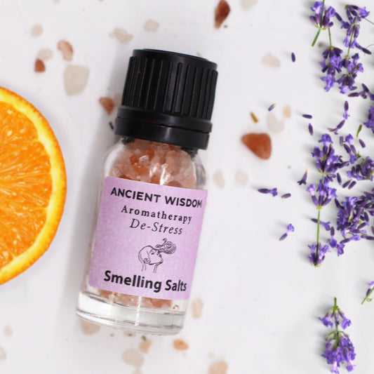 Sal aromática para aromaterapia. Antiestrés.