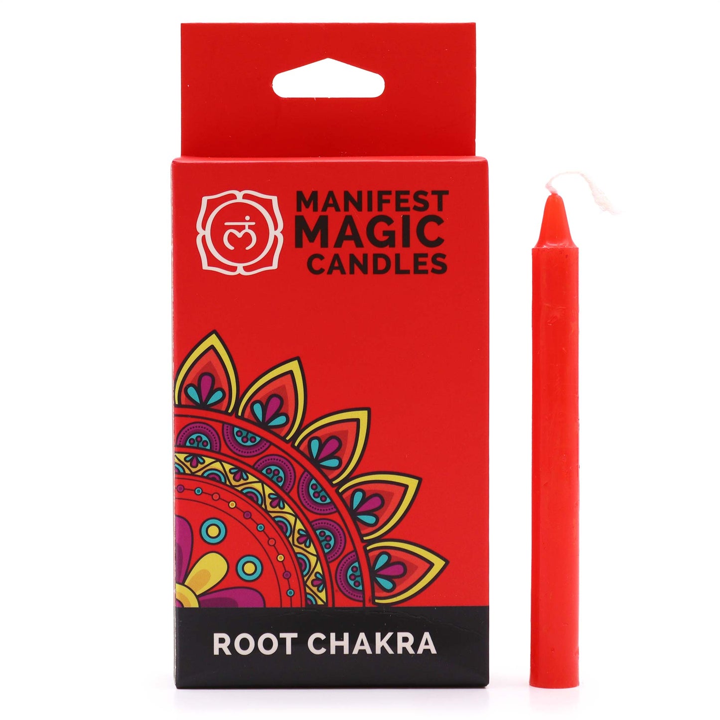 Velas Chakra Raíz (pack de 12) - Rojas -
