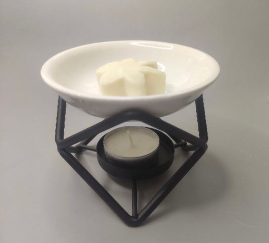 Soporte de cerámica y metal
