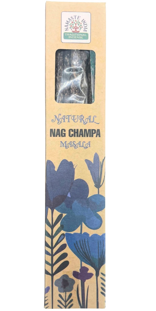 Incienso botánico natural. Nag Champa