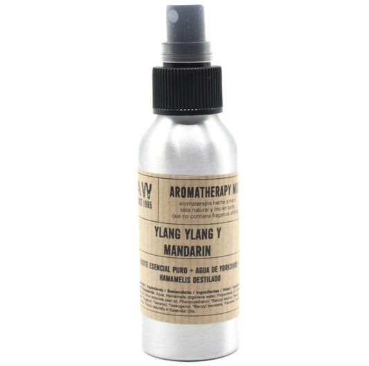 Aceite esencial de niebla. Ylang ylang y Mandarina