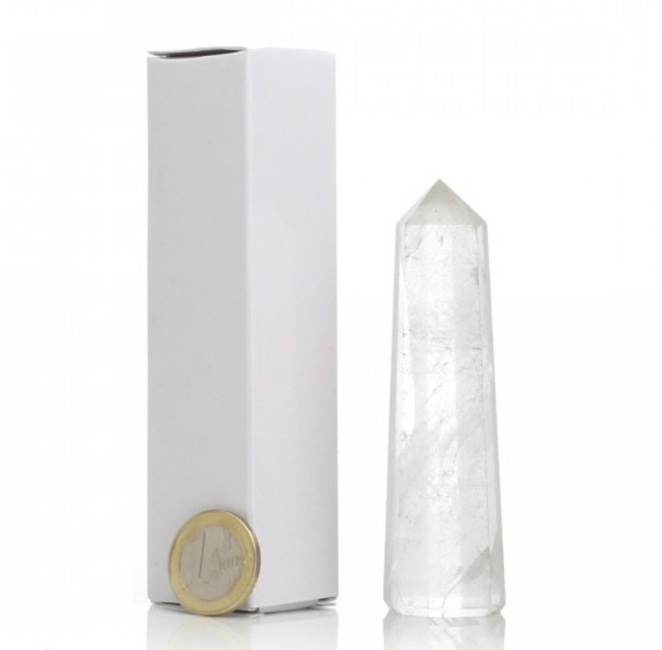 Punta de 8 caras- Cuarzo Cristal