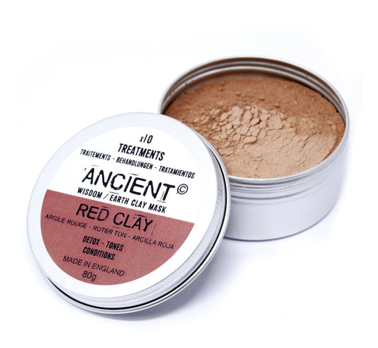 Mascarilla Arcilla Roja 80g. Pieles grasas