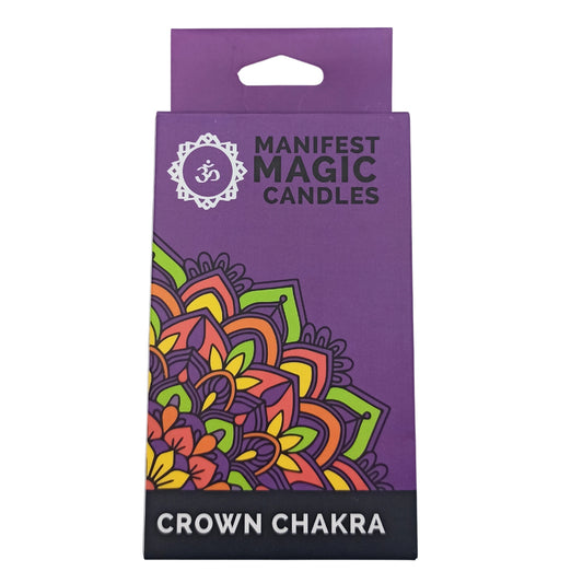Velas Chakra Corona (paquete de 12) Violeta/Púrpura
