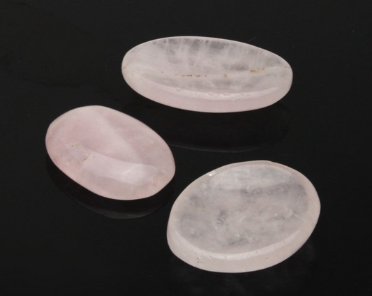 Worry Stone-Cuarzo Rosa (1unidad)